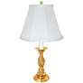 Providence Polished Brass Pineapple Table Lamp