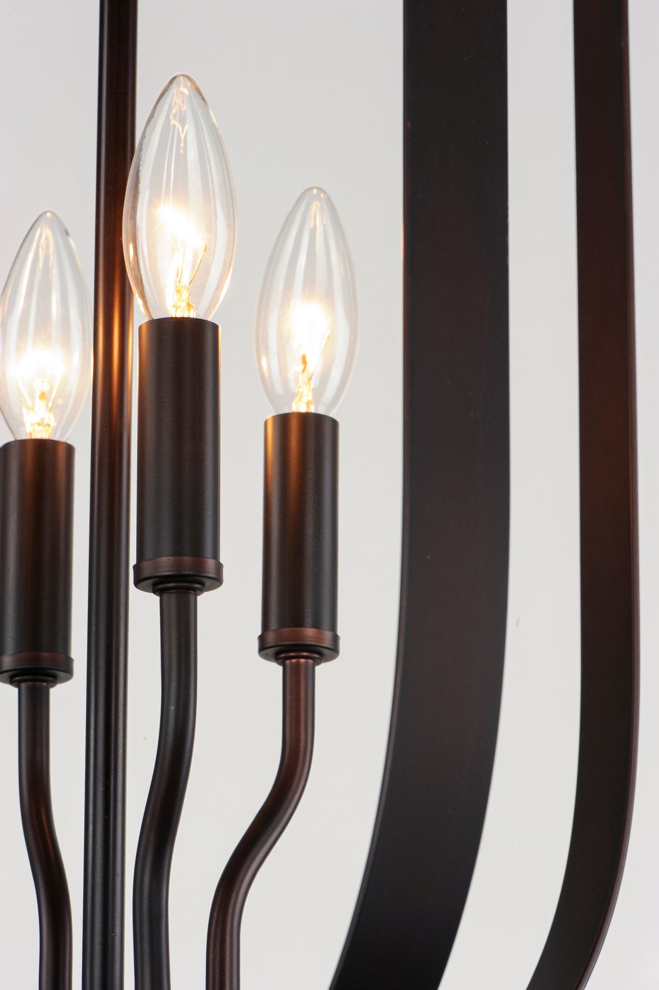 Image 3 Provident 4-Light 14.5" Wide Oil Rubbed Bronze Chandelier more views