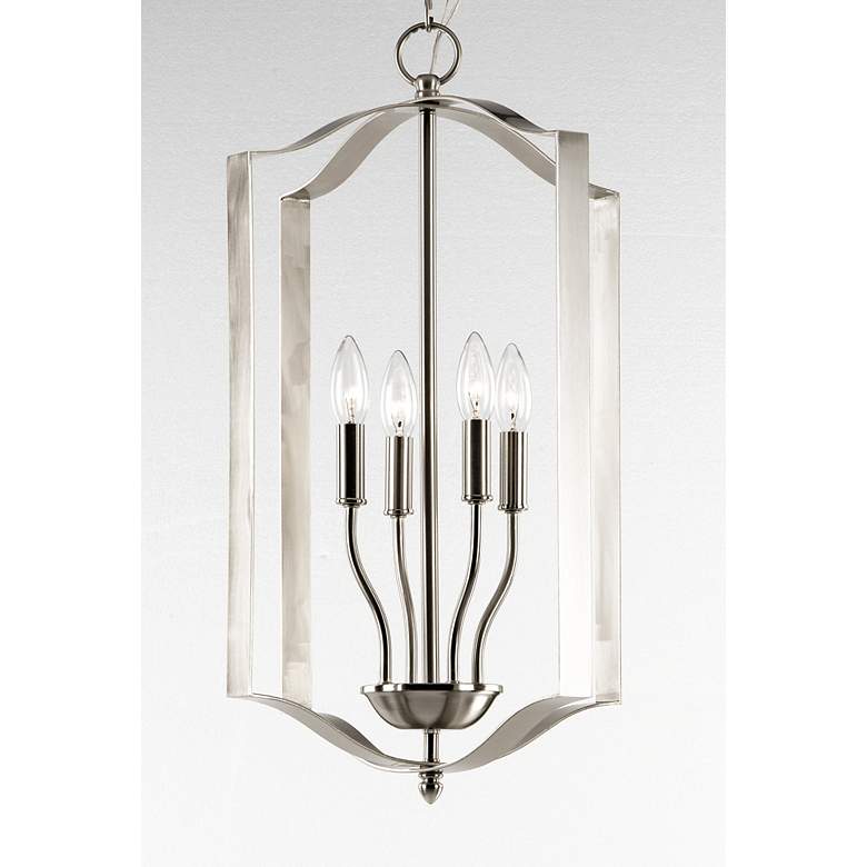 Image 2 Provident 4-Light 15" Wide Satin Nickel Pendant Light more views