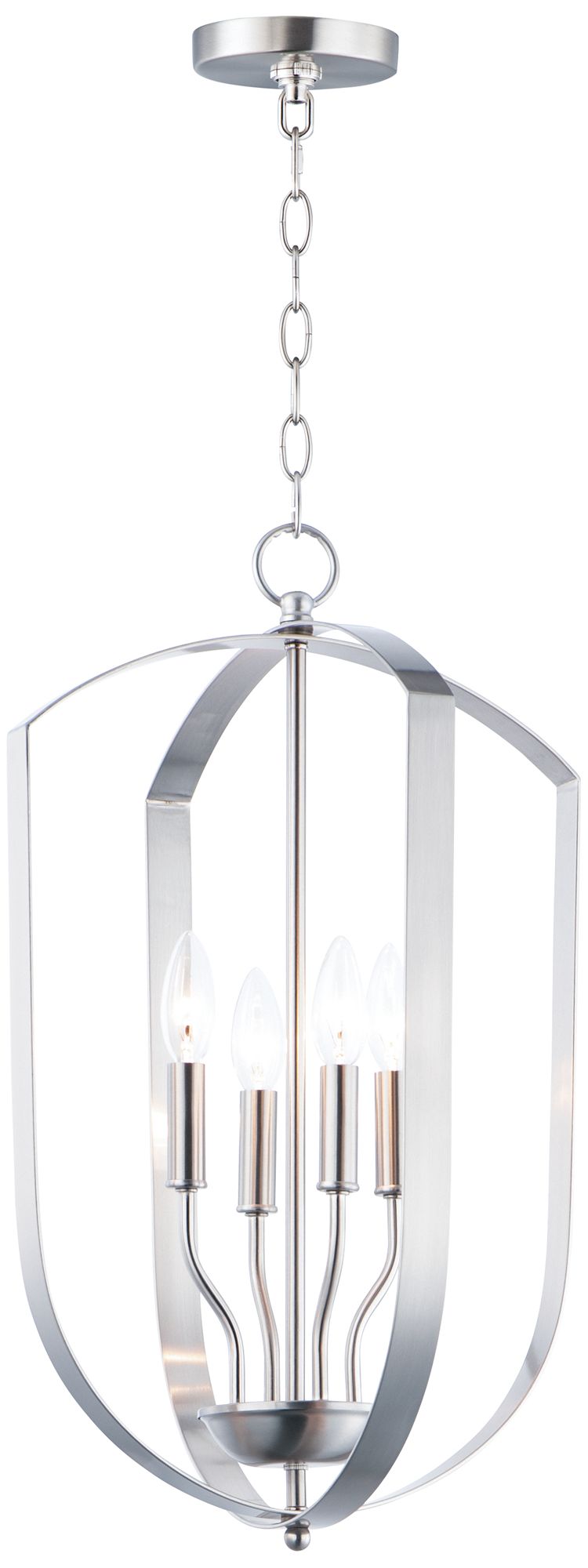 Provident 4-Light Chandelier - Satin Nickel