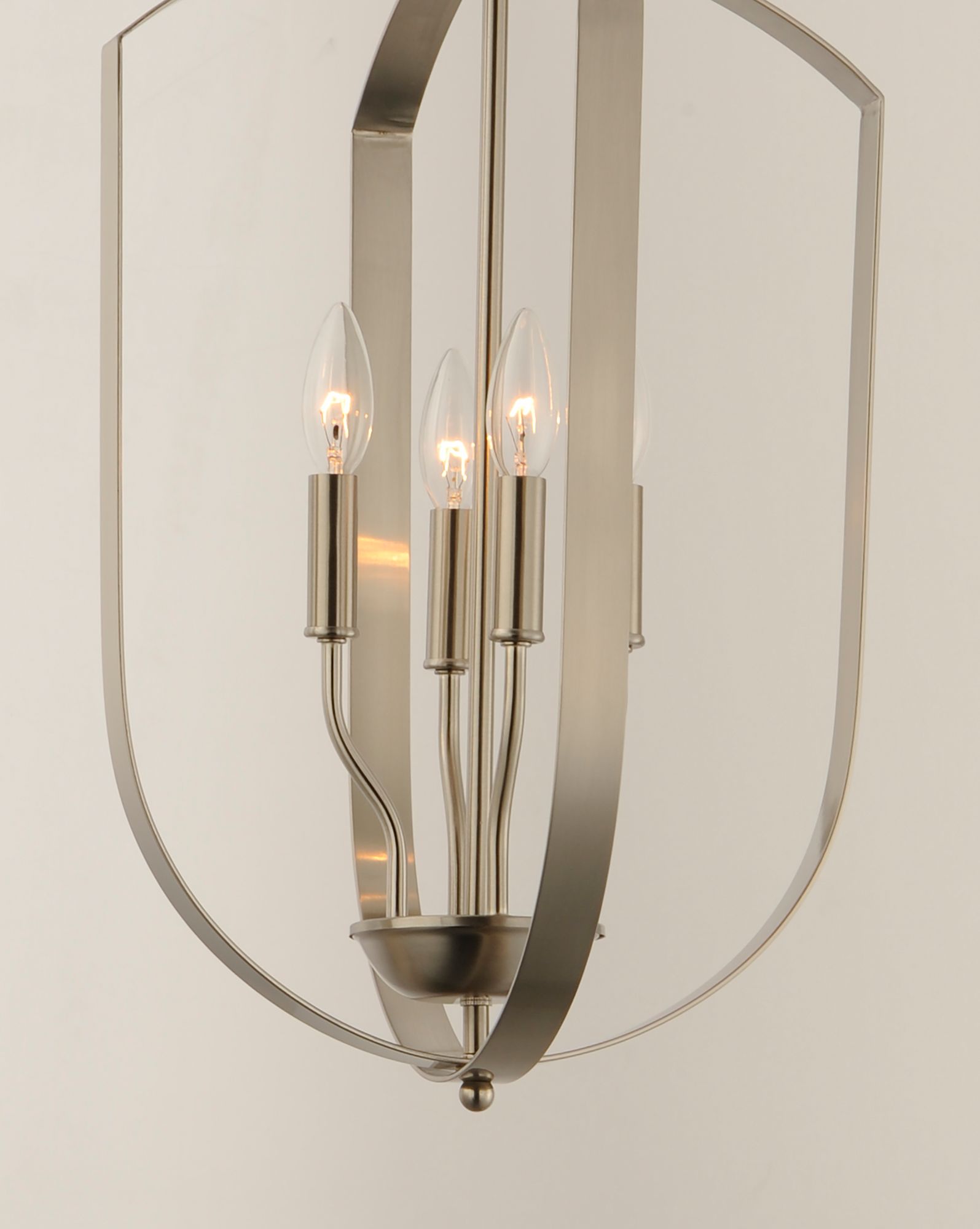 Image 3 Provident 4-Light Chandelier - Satin Nickel more views