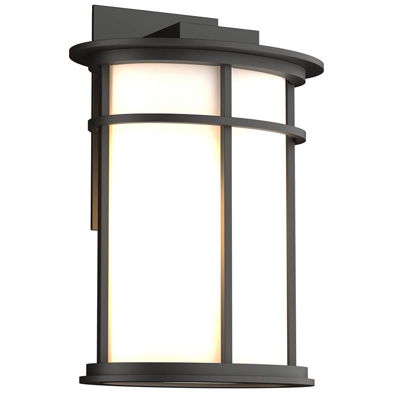 Image 1 Province 12.2" High Coastal Oil Rubbed Bronze Outdoor Sconce w/ Opal S
