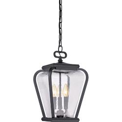 Province 15 1/2&quot; High Mystic Black Outdoor Hanging Light