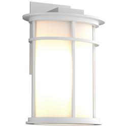 Province 8.5&quot; High Coastal White Outdoor Sconce