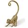 Prowling Monkey 31" High Gold Decorative Figure