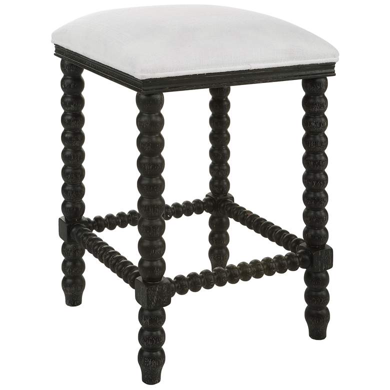 Image 1 Pryce Black and White Counter Stool