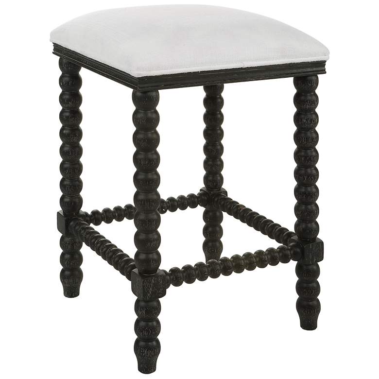 Image 2 Pryce Black and White Counter Stool