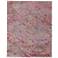 Pryor Abstract Indoor Pink Area Rug 39NEF 6'-7" x 9'-6"