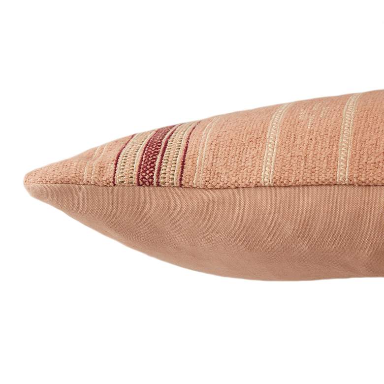 Image 4 Puebla Amezri Blush Tribal 48"x13" Lumbar Throw Pillow more views