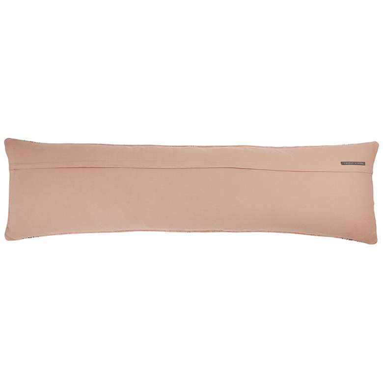 Image 5 Puebla Amezri Blush Tribal 48"x13" Lumbar Throw Pillow more views