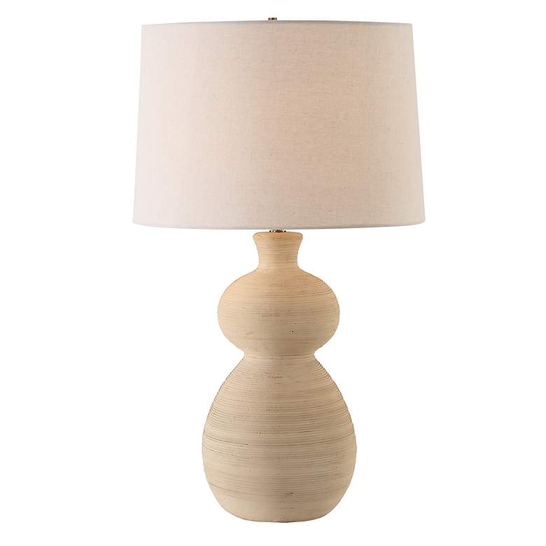 Image 2 Pueblo 28" Warm Clay Ceramic Table Lamp
