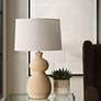 3_Pueblo 28" Warm Clay Ceramic Table Lamp more views