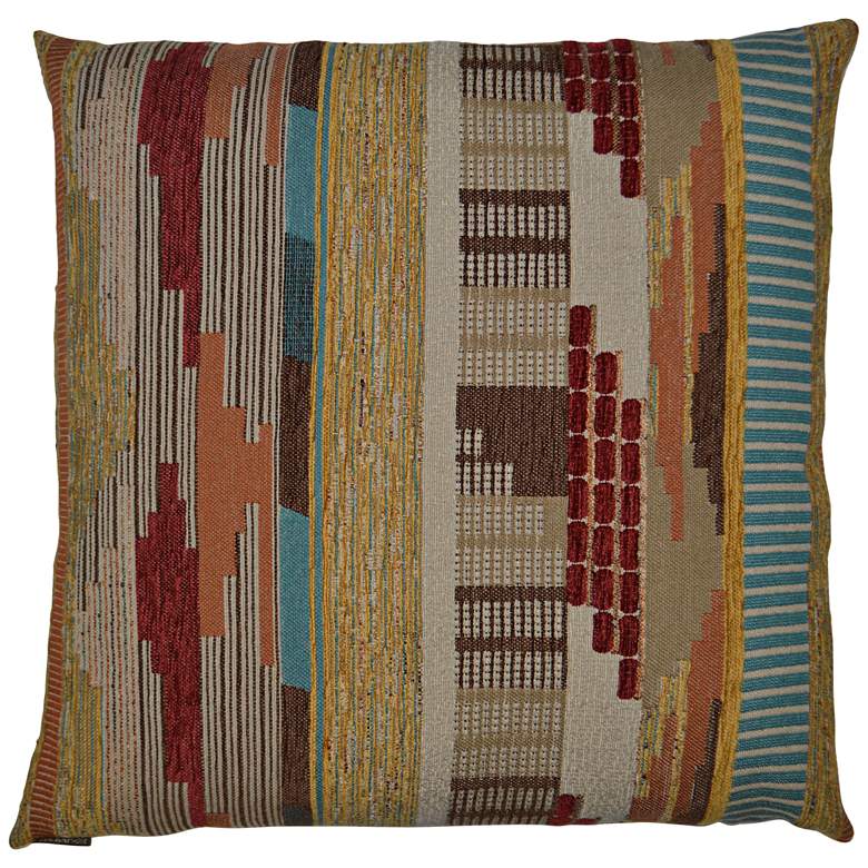 Image 1 Pueblo Multi-Color 24" Square Decorative Throw Pillow
