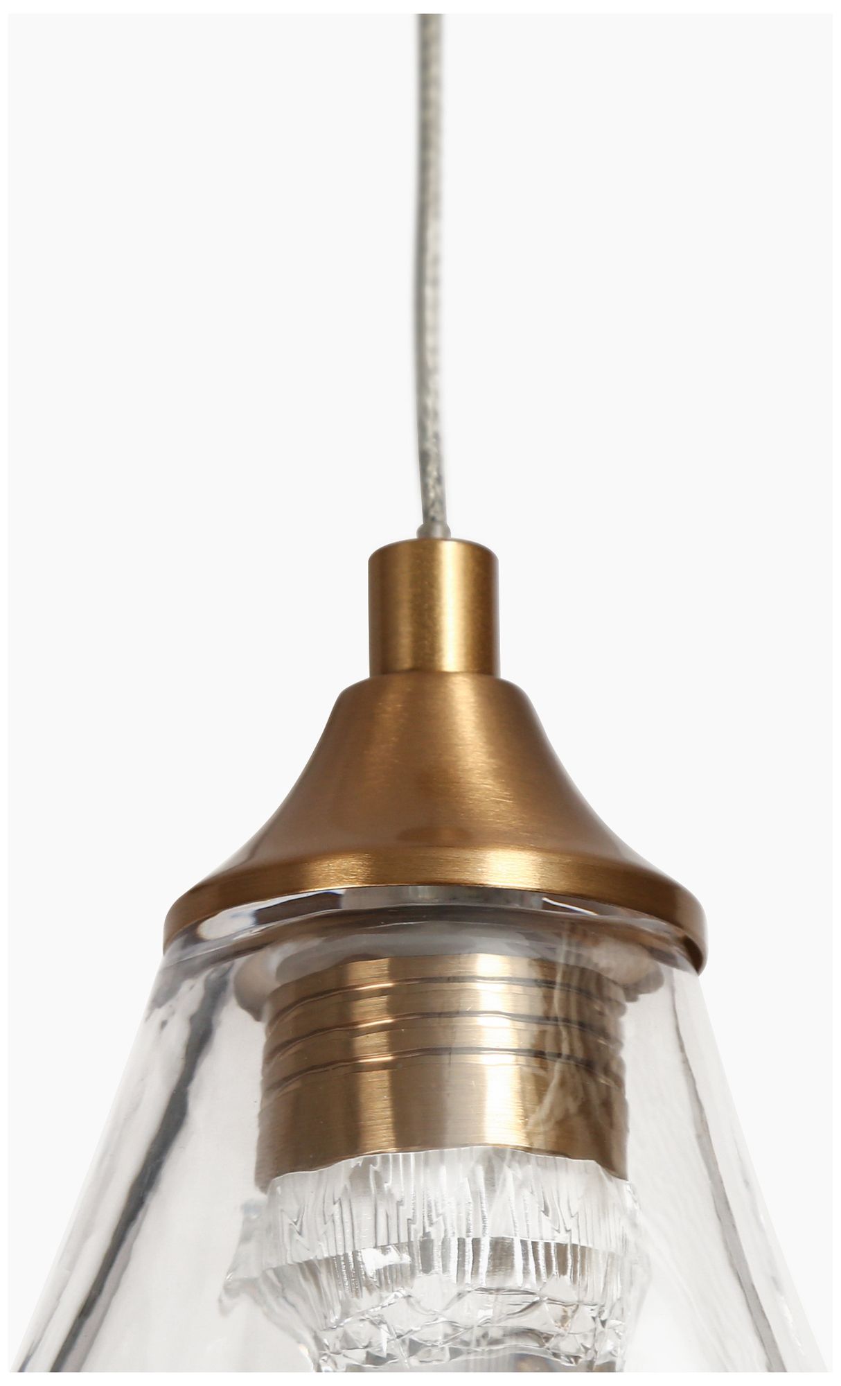 Image 4 Pufydace 1-Light LED Glass Pendant Light - Made to Order more views