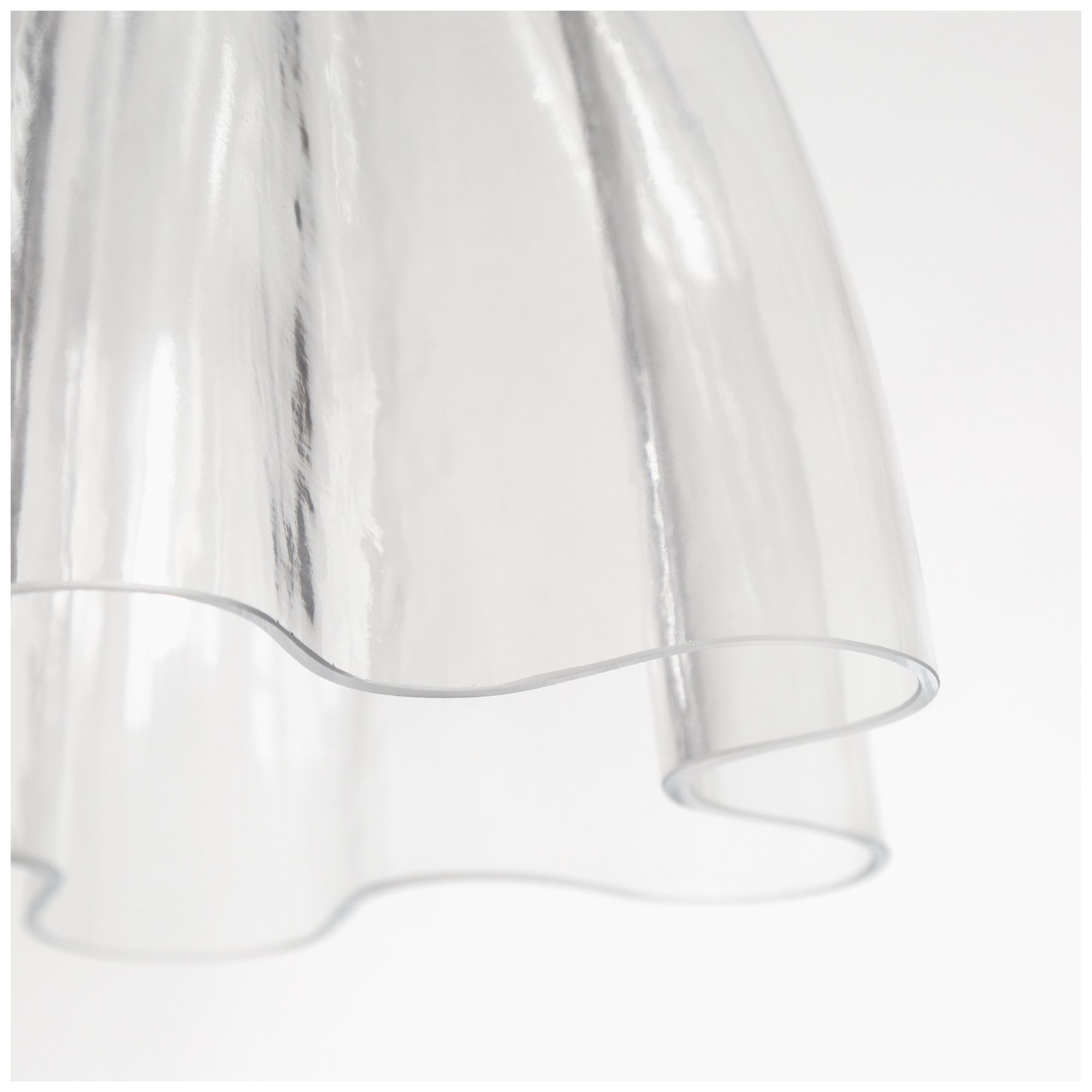 Pufydace 1-Light LED Glass Pendant Light - Made to Order