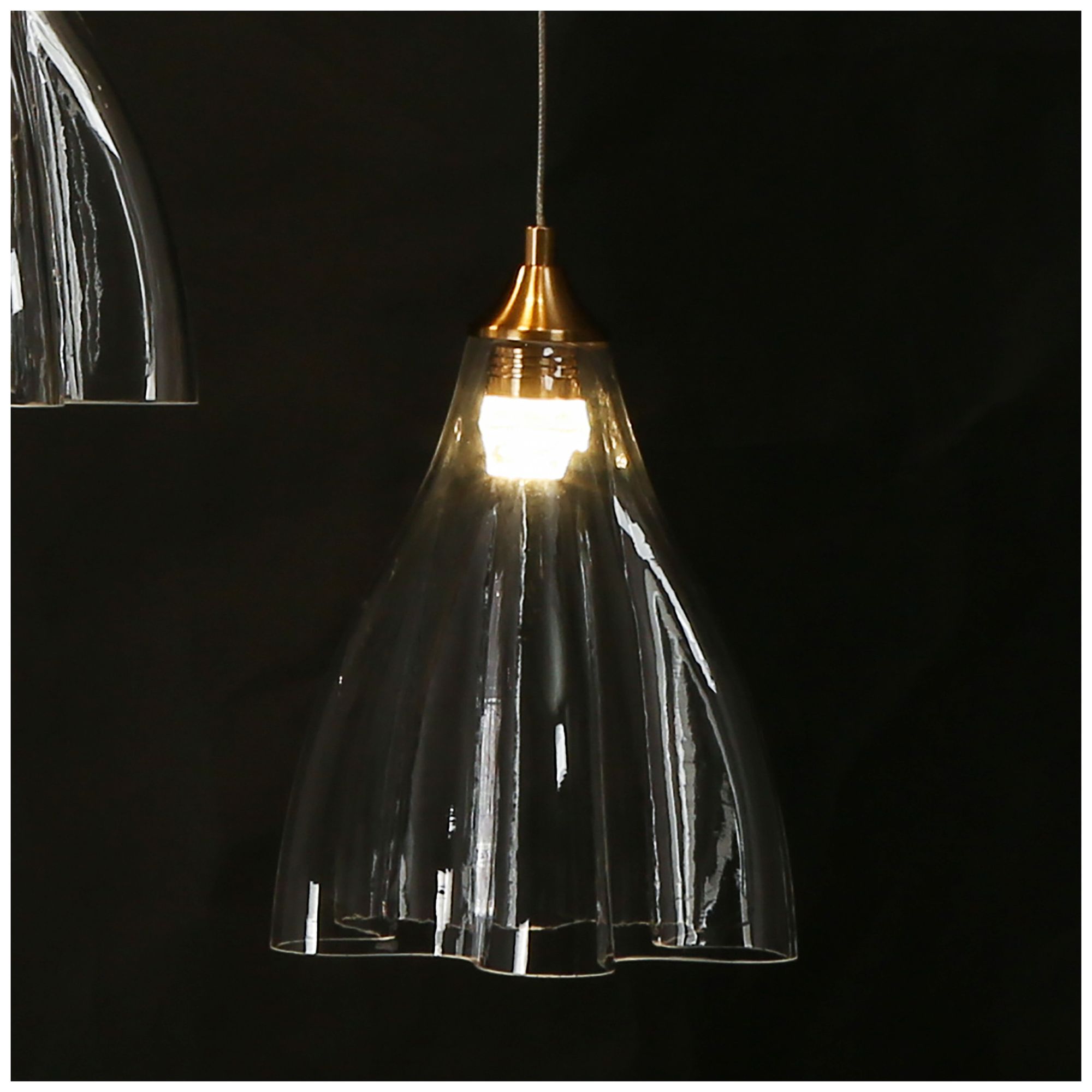 Image 3 Pufydace 5-Light LED Cluster Glass Island Pendant Light - Made to Order more views