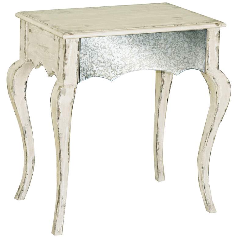 Image 1 Pulaski Rutherford Weathered Mirror Accent Table
