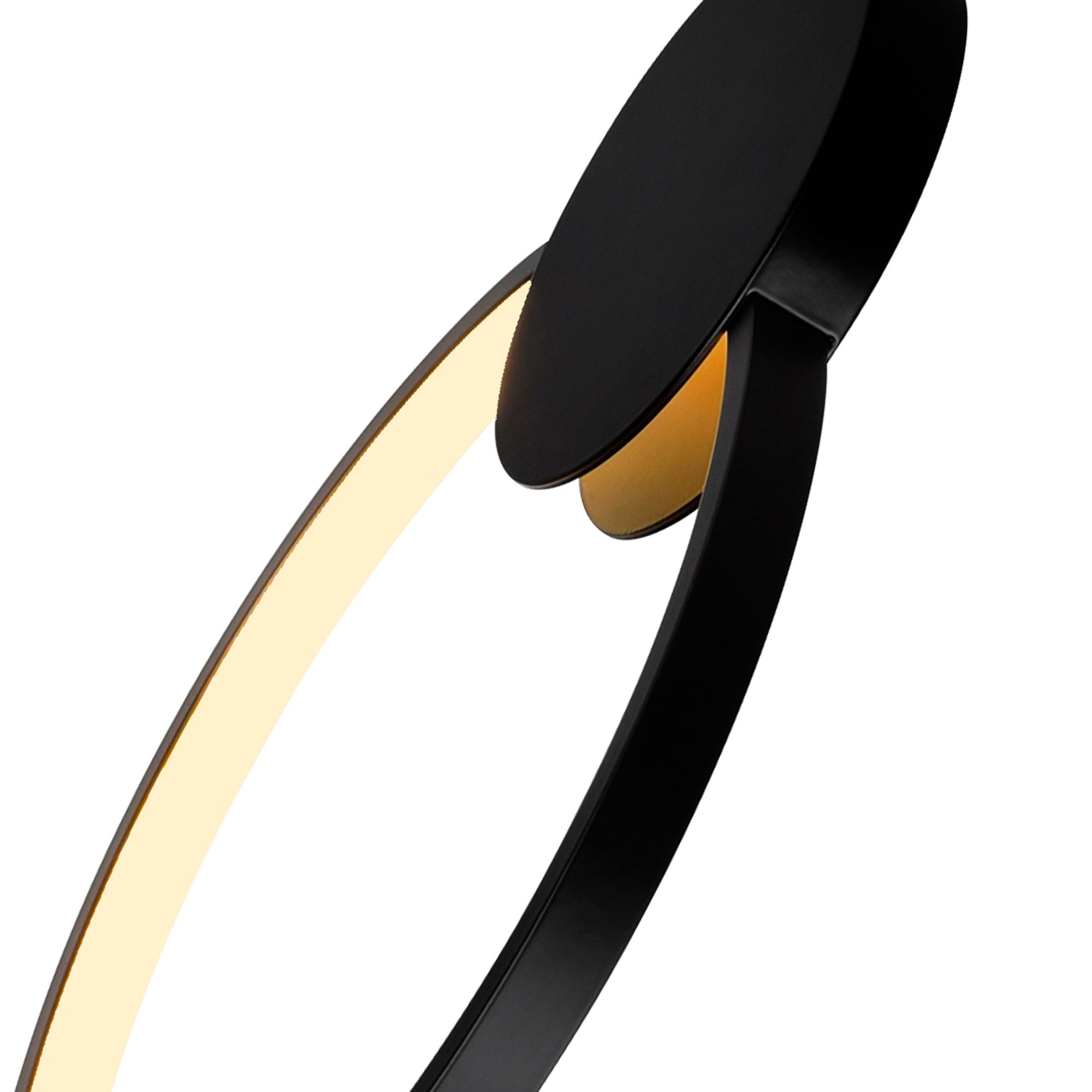 Image 3 Pulley 8 in LED Black Mini Pendant more views