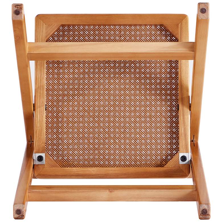 Image 4 Pullman Nature Wood Cane Folding Dining Chairs Set of 2 more views