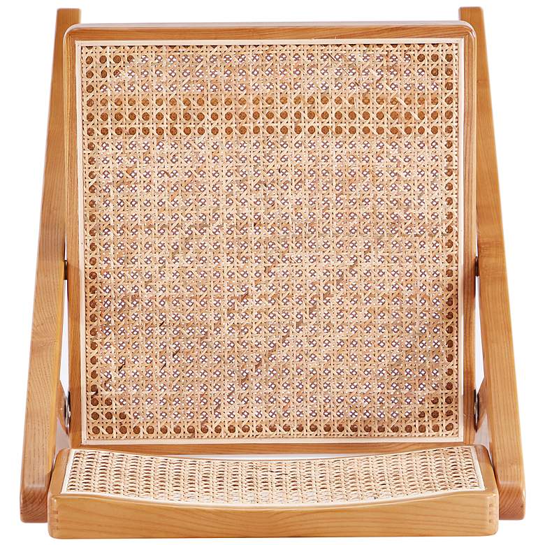 Image 5 Pullman Nature Wood Cane Folding Dining Chairs Set of 2 more views