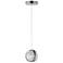 Pulse 4.75" LED Pendant Polished Chrome