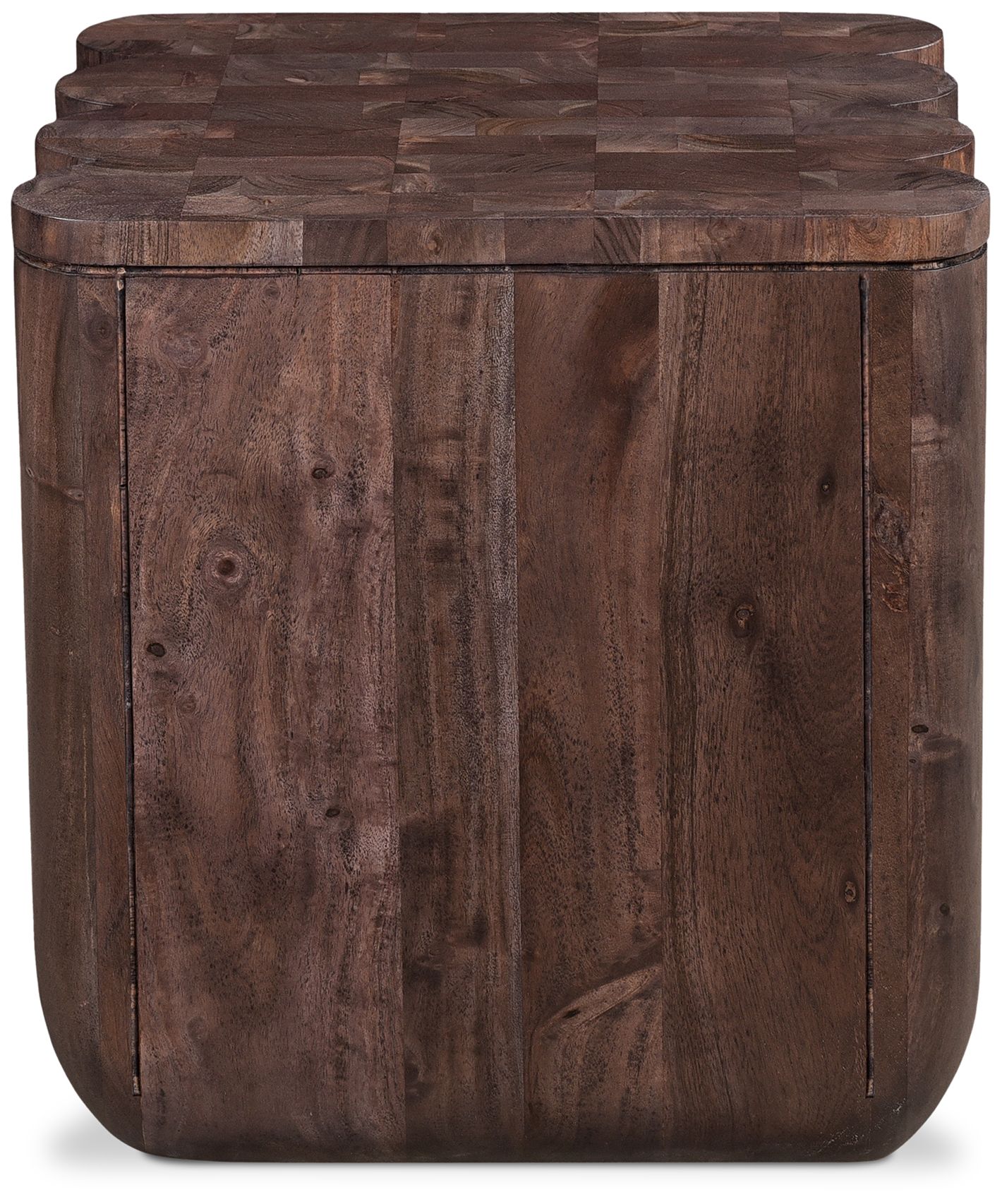 Image 3 Punyo Punyo Accent Table Espresso Brown more views