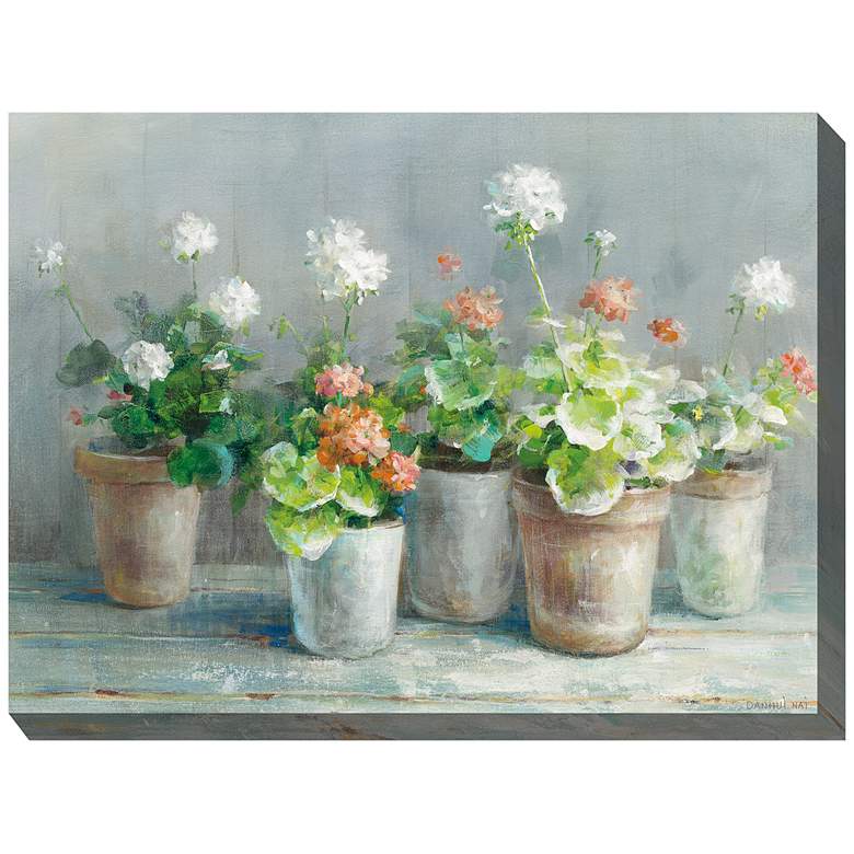 Image 1 Pure and Simple 40" Wide All-Weather Outdoor Canvas Wall Art