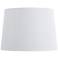 Pure White Knife Pleat Lamp Shade 12x14x10 (Spider)