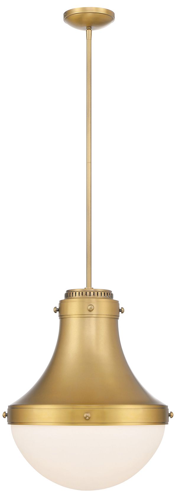 Thumbnail3 of Purelight 16 1/4" Wide Legacy Brass Pendant Light more views