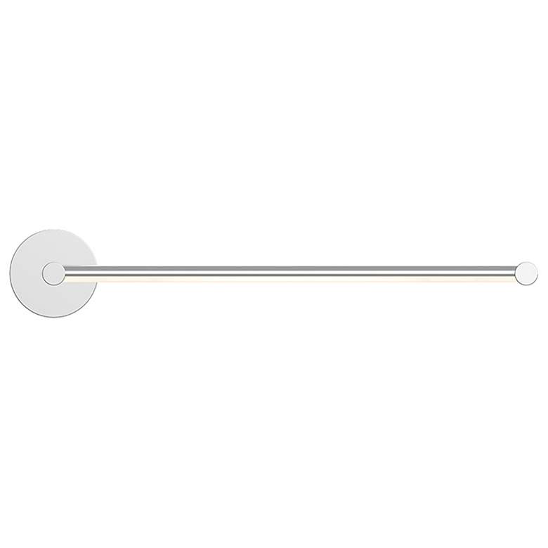 Image 1 Purolinear 24.75" Wide Polished Chrome LED Wall Bar