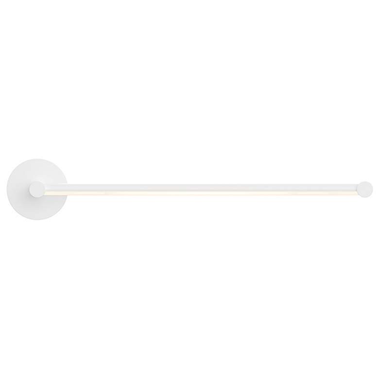 Image 1 Purolinear 24.75" Wide Satin White LED Wall Bar