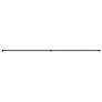 1_Purolinear 73.25" Wide 2-Light Satin Black LED Wall Bar