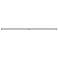 Purolinear 73.25" Wide 2-Light Satin Black LED Wall Bar