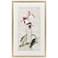 Purple Dancing Orchid II 29"W x 47"H Framed Wall Art