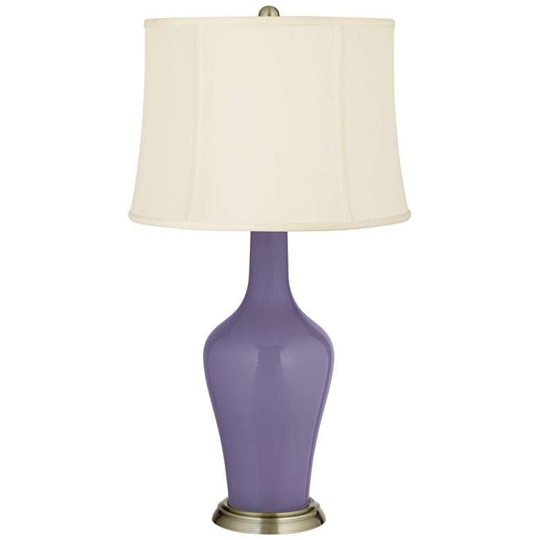 Image 2 Purple Haze Anya Table Lamp with Dimmer