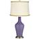 Purple Haze Anya Table Lamp with Relaxed Wave Trim