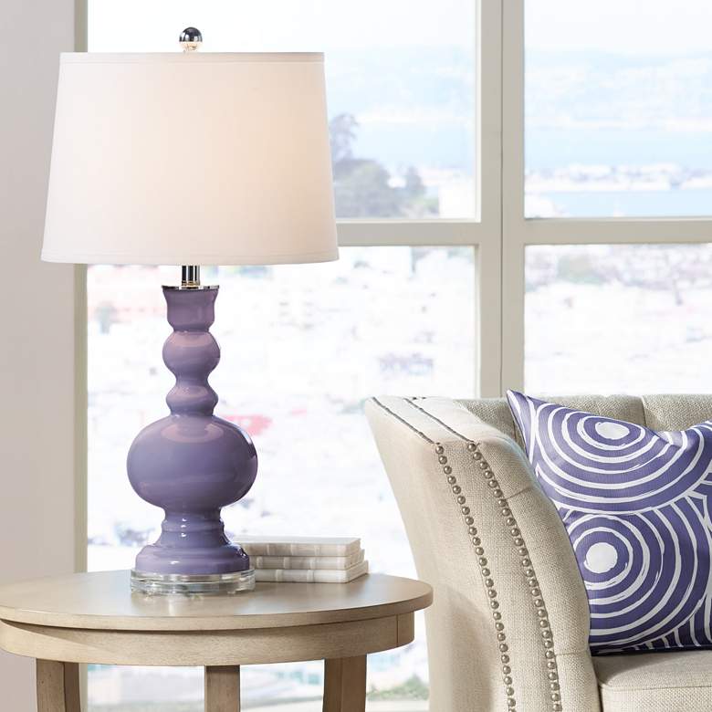 Image 1 Purple Haze Apothecary Table Lamp
