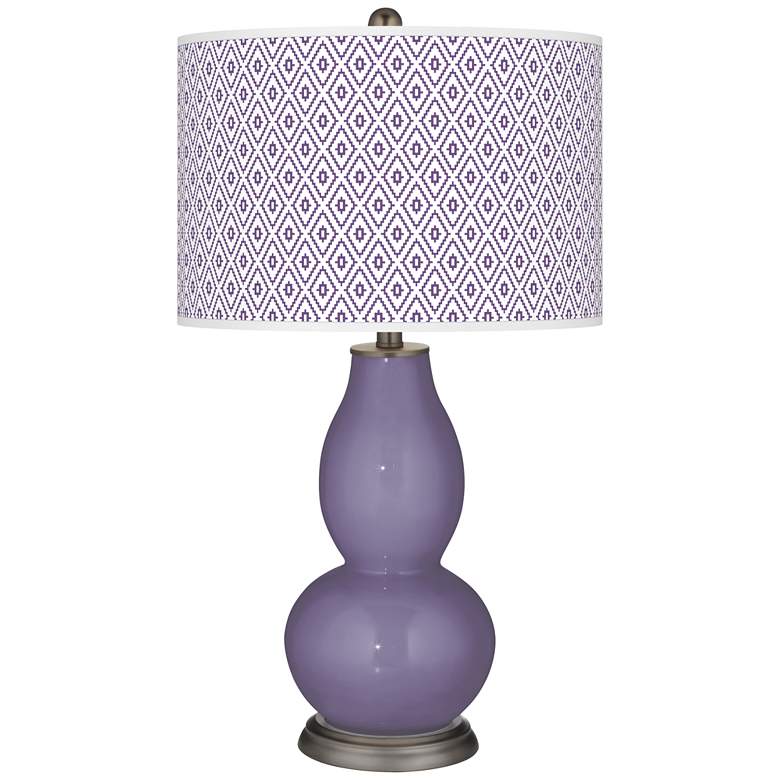 Image 1 Purple Haze Diamonds Double Gourd Table Lamp