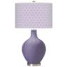 Purple Haze Diamonds Ovo Table Lamp