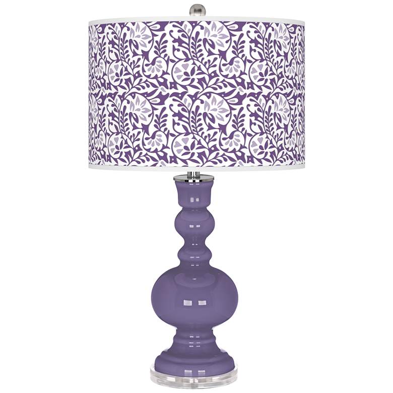 Image 1 Purple Haze Gardenia Apothecary Table Lamp