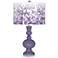 Purple Haze Mosaic Giclee Apothecary Table Lamp