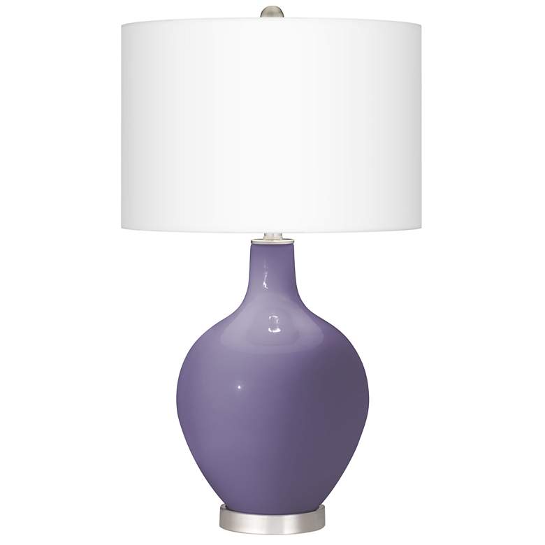 Image 2 Purple Haze Ovo Table Lamp With Dimmer
