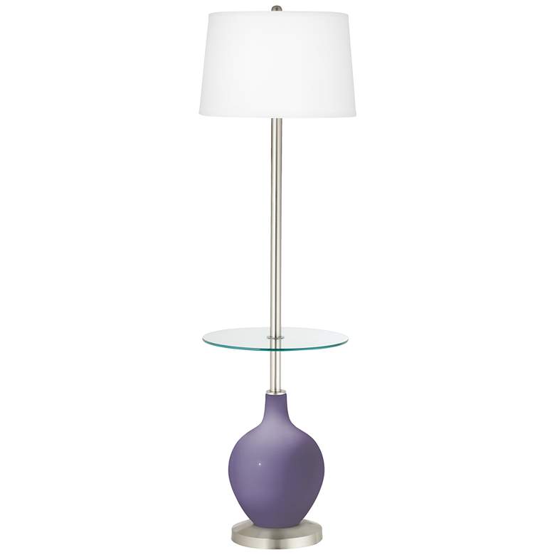 Image 1 Purple Haze Ovo Tray Table Floor Lamp
