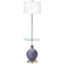 Purple Haze Ovo Tray Table Floor Lamp