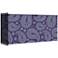 Purple Paisley Linen Giclee Shade 8/17x8/17x10 (Spider)