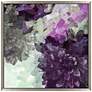 2_Purple Party You're Invited III 27" Square Wall Art Print