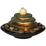 Thumbnail2 of Pyramid 10" High Feng Shui Ball Lighted Table Fountain