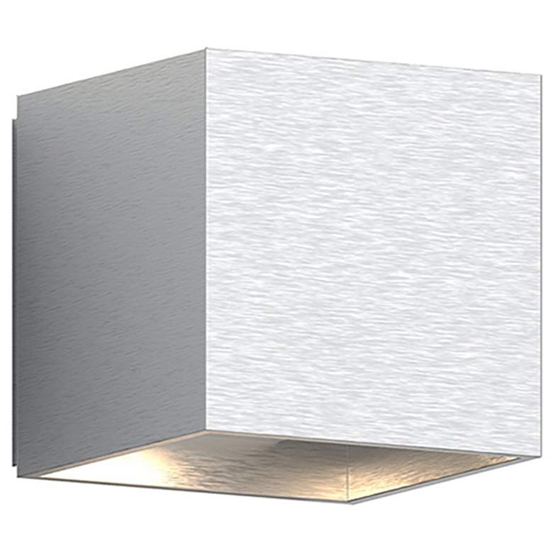 Image 1 QB 3.25 " High Small Natural Anodized Wall Sconce