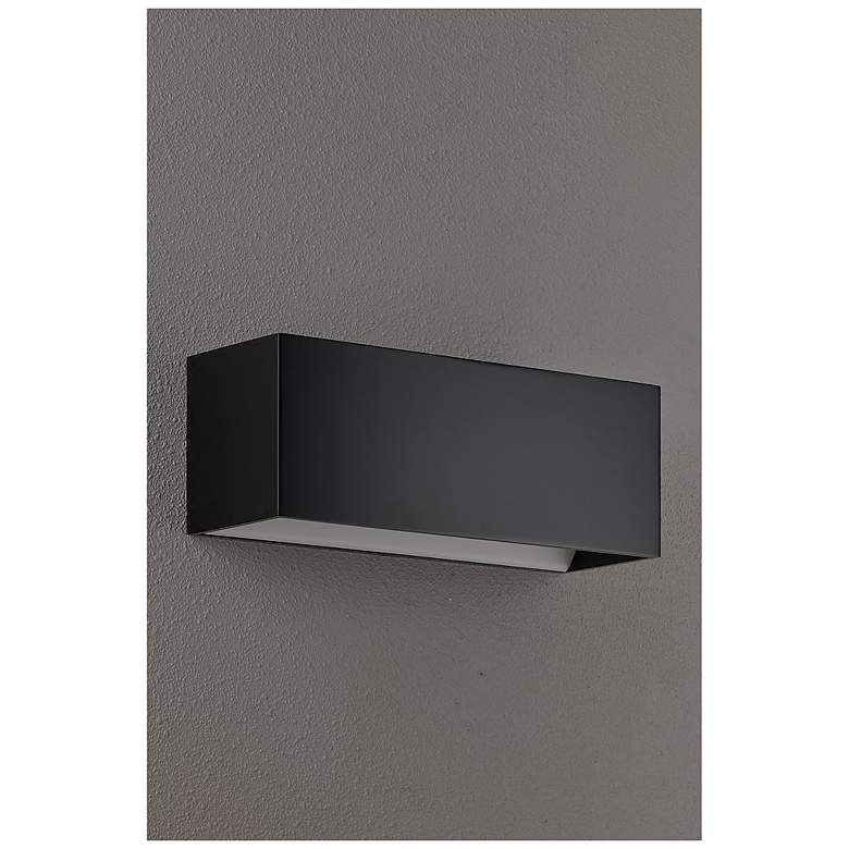 Image 7 QB2 LED Wall Sconce - Black more views