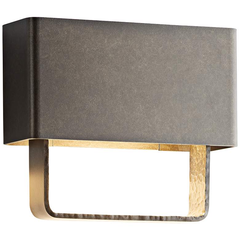 Image 1 Quad 8" High Dark Smoke Small LED Outdoor Wall Light